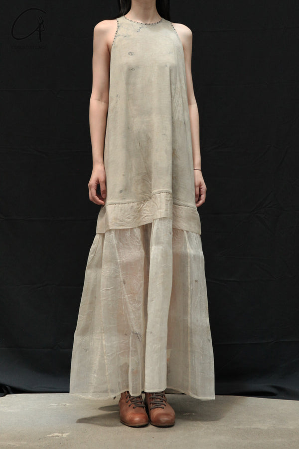 Mutedance 24 Spring/Summer Layered Dress MD-MD24SS83-NUDE nude PM136